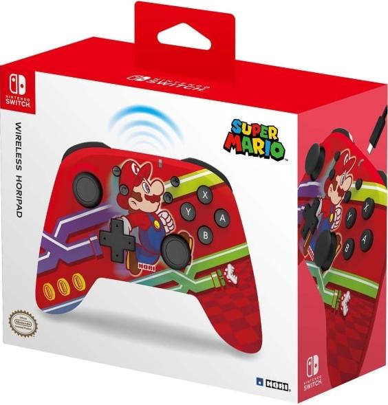 Геймпад Wireless HORIPAD New Super Mario для Nintendo Switch (NSW-310U)