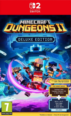 Игра Minecraft Dungeons II - Deluxe Edition (Nintendo Switch 2, русская версия)