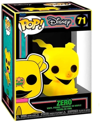 (EU) Фигурка Funko POP! Disney The Nightmare Before Christmas: Zero Blacklight (71)