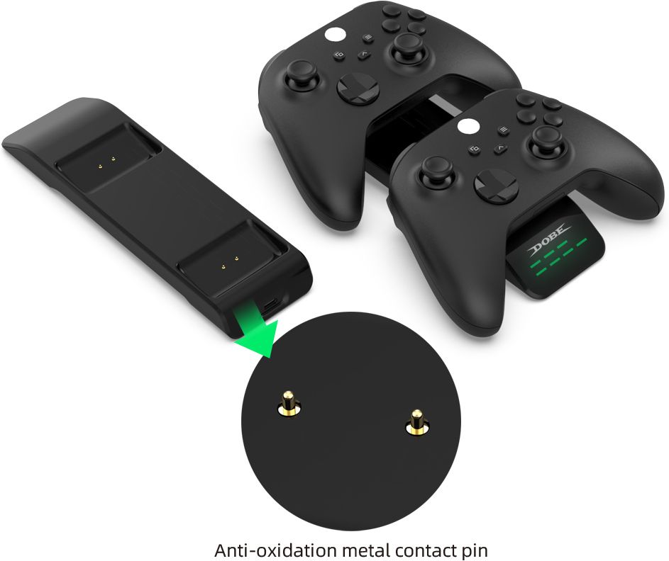 Зарядная станция DOBE для 2-х геймпадов Xbox (TYX-0606)