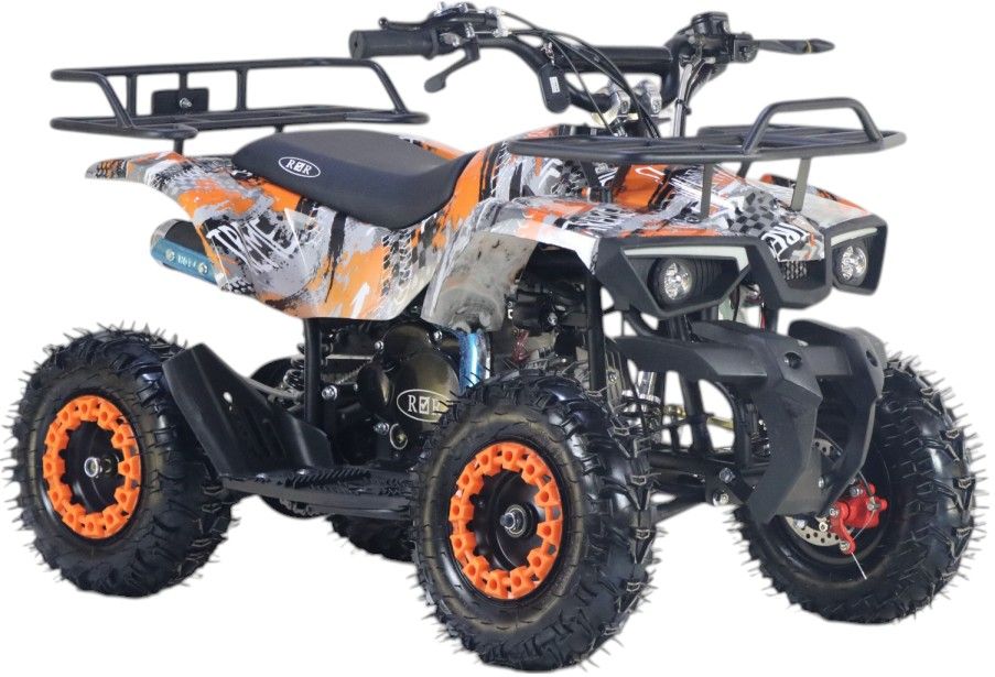 Детский квадроцикл RiverToys (TIGER-ORANGE) оранжевый