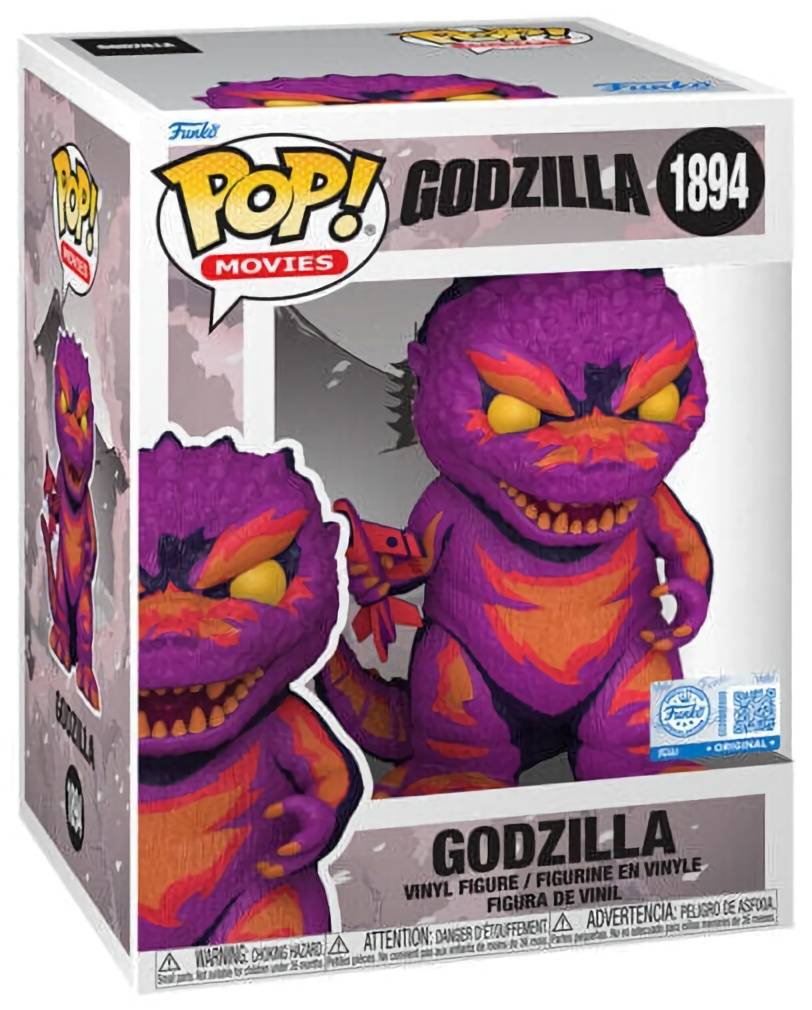 (CN) Фигурка Funko Pop! Movies: Godzilla — Godzilla (Handheld Plane Special Edition) (1894)
