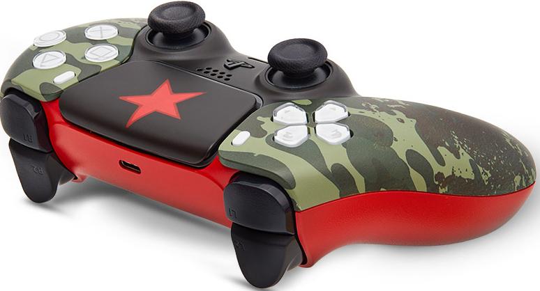 Кастомизированный геймпад Sony DualSense Броня победы (PS5)