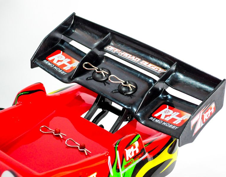 Радиоуправляемая трагги Remo Hobby EVO-R Brushless (красная) 4WD 2.4G 1/8 RTR (E664-003)