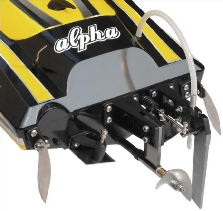 Радиоуправляемый катер Joysway Alpha Yellow Brushless 4S Li-Po 2.4G RTR(JS8901Y-4S)