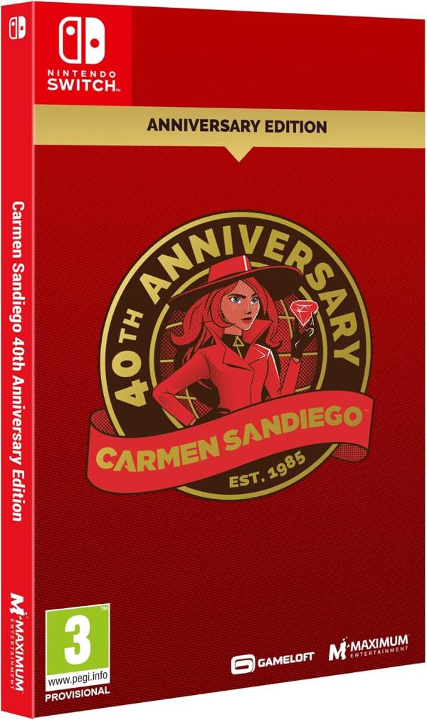 Игра Carmen Sandiego 40th Anniversary Edition (Nintendo Switch)