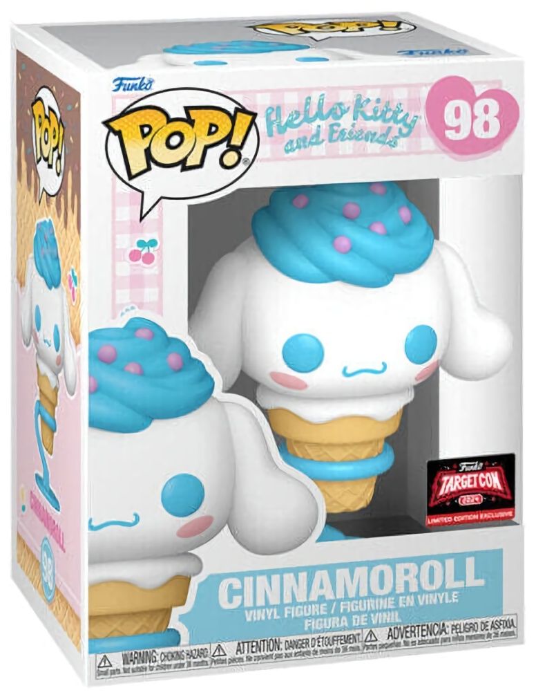 (CN) Фигурка Funko Pop! Sanrio: Hello Kitty and Friends - Cinnamoroll (98)