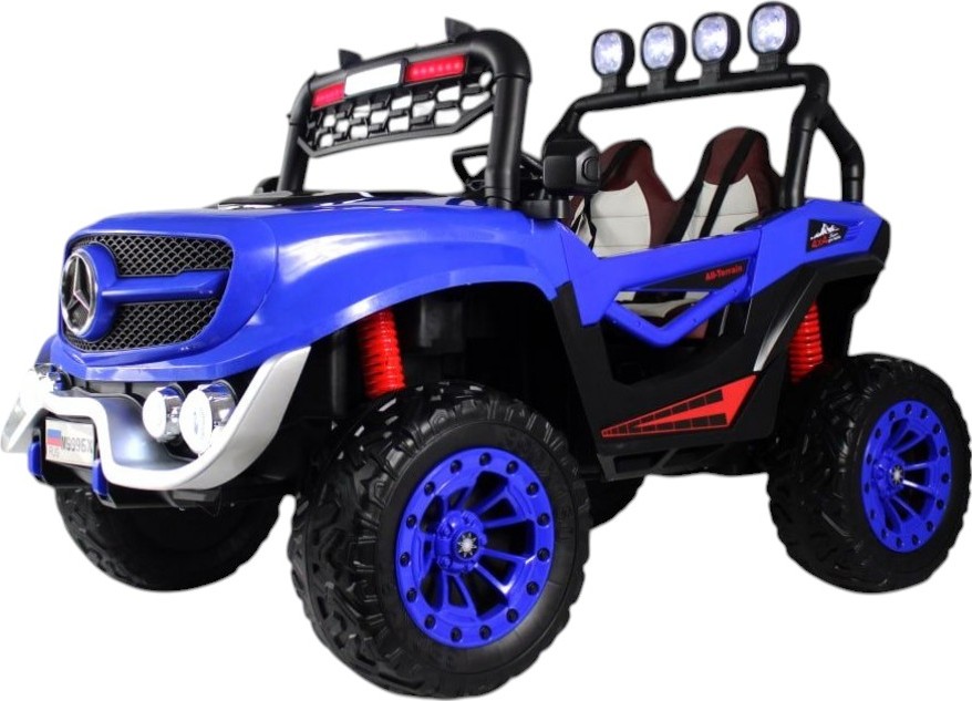 Детский электромобиль RiverToys (М999БХ) (синий)