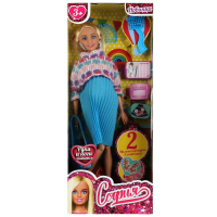 Кукла 29 см София беременная, 2 младенца, руки и ноги сгиб, акс, кор КАРАПУЗ в кор.24шт 66001B2-C2-S-BB