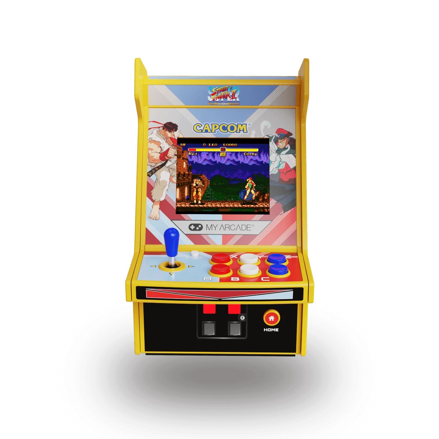 Аркадная игровая ретро приставка консоль My Arcade Super Street Fighter II Micro Player Pro