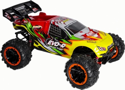 Радиоуправляемая трагги Remo Hobby EVO-R Brushless (красная) 4WD 2.4G 1/8 RTR (E664-003)