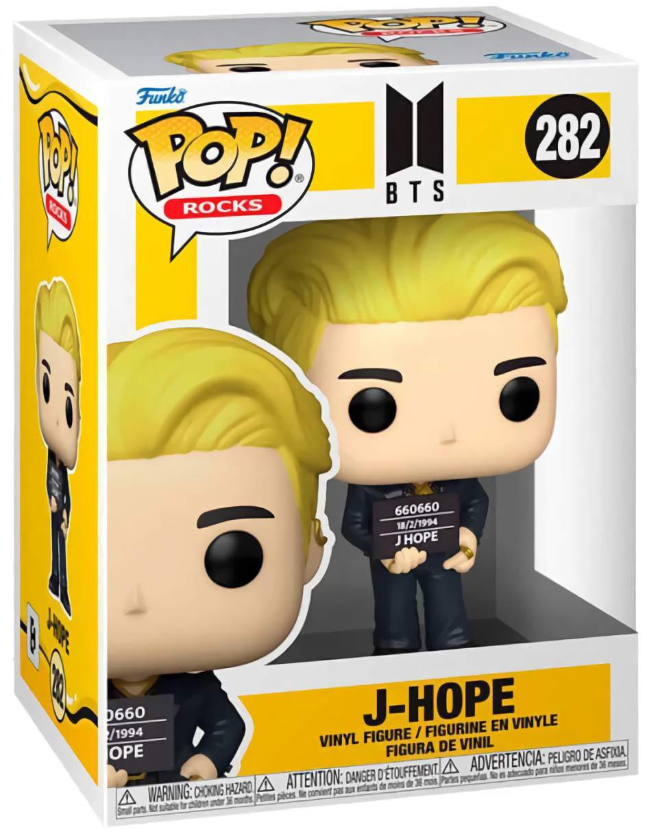 (EU) Фигурка Funko POP! Rocks: J-Hope (282)