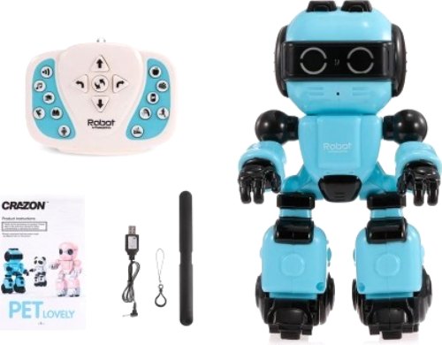 Радиоуправляемый интерактивный робот Create Toys CR-1802-3 Crazon (Синий)