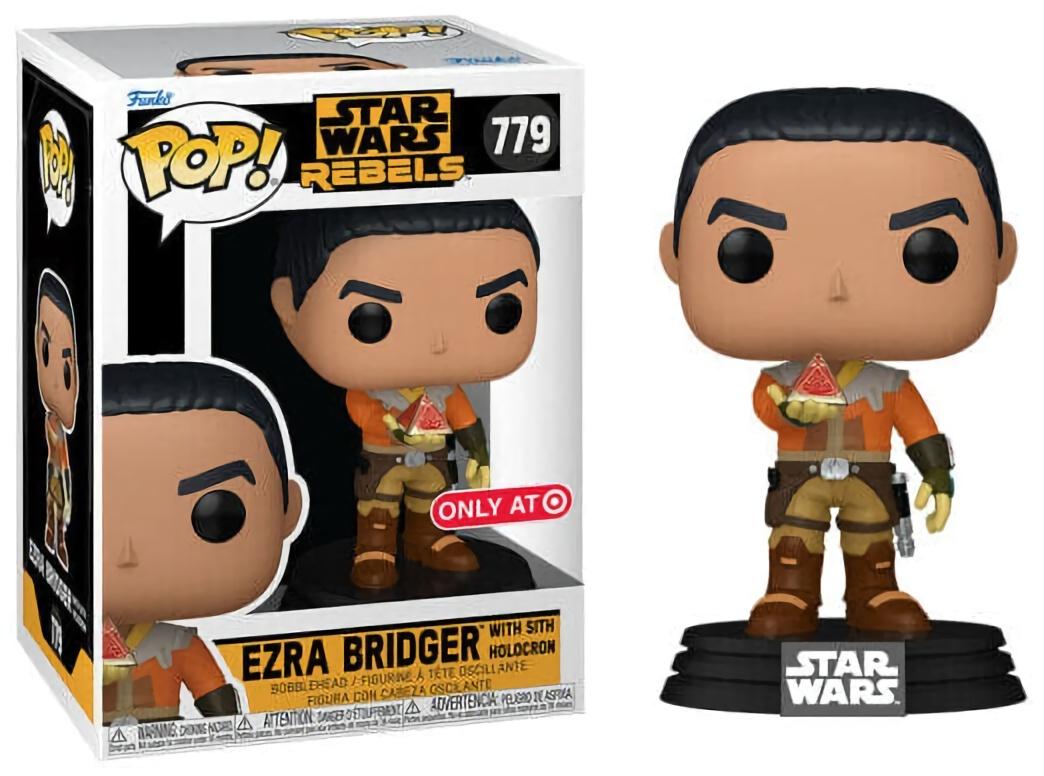 (CN) Фигурка Funko Pop! Star Wars: Rebels - Ezra Bridger with Sith Holocron (779)