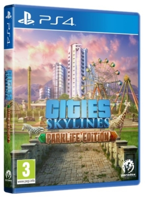Игра Cities Skylines Parklife Edition (PS4, Русская Версия) Б/У