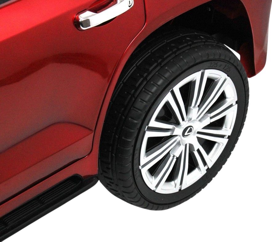 Детский электромобиль RiverToys Lexus LX570 (Y555YY) красный глянец
