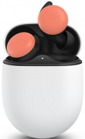 Беспроводные наушники Google Pixel Buds TWS Oh So Orange с зарядным футляром (оранжевые)