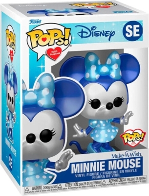 (EU) Фигурка Funko POP! Disney:  Minnie Mouse Metallic Make-A-Wish (SE)