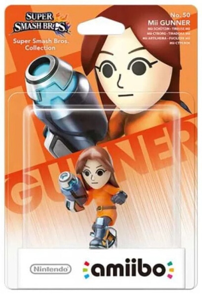 (EU) Интерактивная фигурка amiibo Mii-стрелок (Super Smash Bros. Collection)