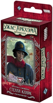 (EU) Настоьная игра Hobby World Ужас Аркхэма. Карточная игра: Колода сыщика. Стелла Кларк (доп)