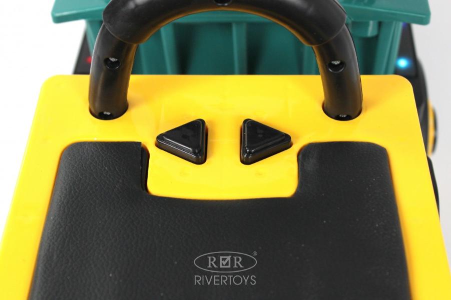 Детский электромобиль RiverToys K008AM зеленый