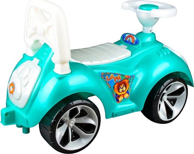 Каталка Orion Toys Мишка LAPA (бирюзовая)
