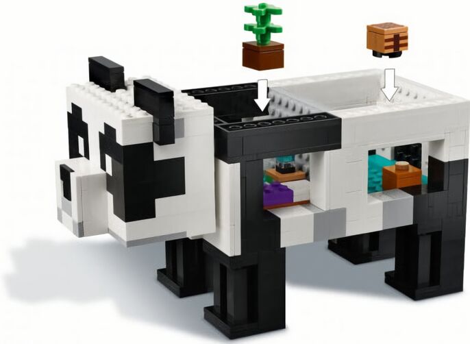 (EU) Конструктор LEGO Minecraft Дом Панды (21245)