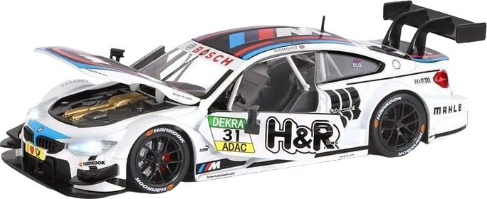 Машина АВТОПАНОРАМА BMW M4 (белый) (JB1200219)