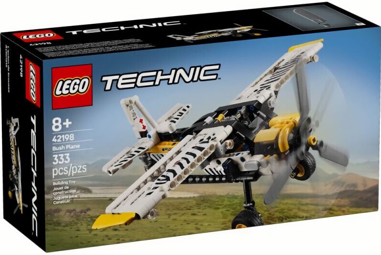 (EU) Игрушка-конструктор LEGO Technic Пропеллерный самолет (42198)