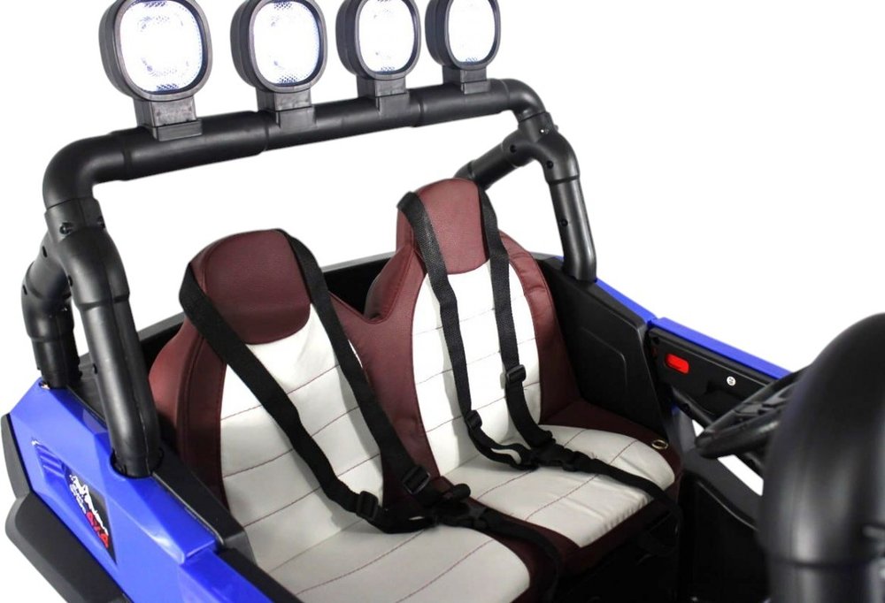 Детский электромобиль RiverToys (М999БХ) (синий)