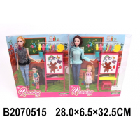 Кукла 29см с аксесс., в ассорт. CS699-43A в кор. в кор.2*24шт B2070515