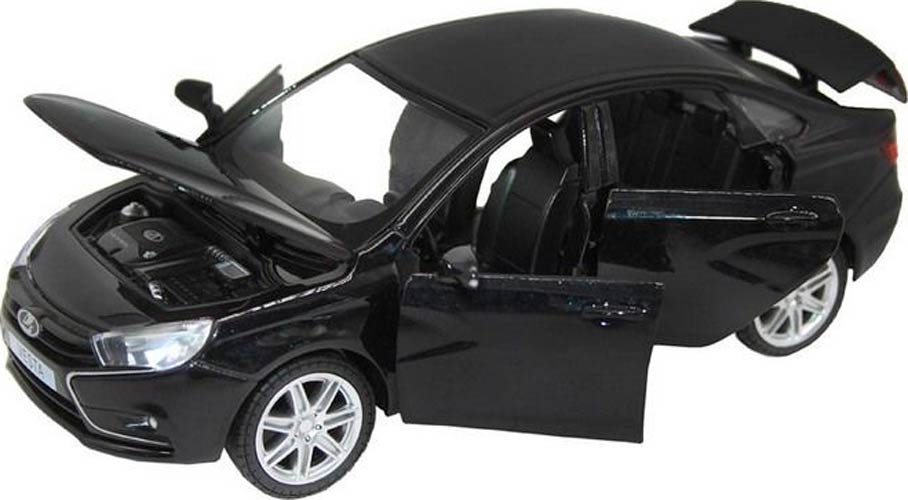 Машина АВТОПАНОРАМА седан LADA VESTA (черный) (JB1251150)