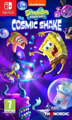 Игра SpongeBob SquarePants The Cosmic Shake (Nintendo Switch, русские субтитры) Б/У