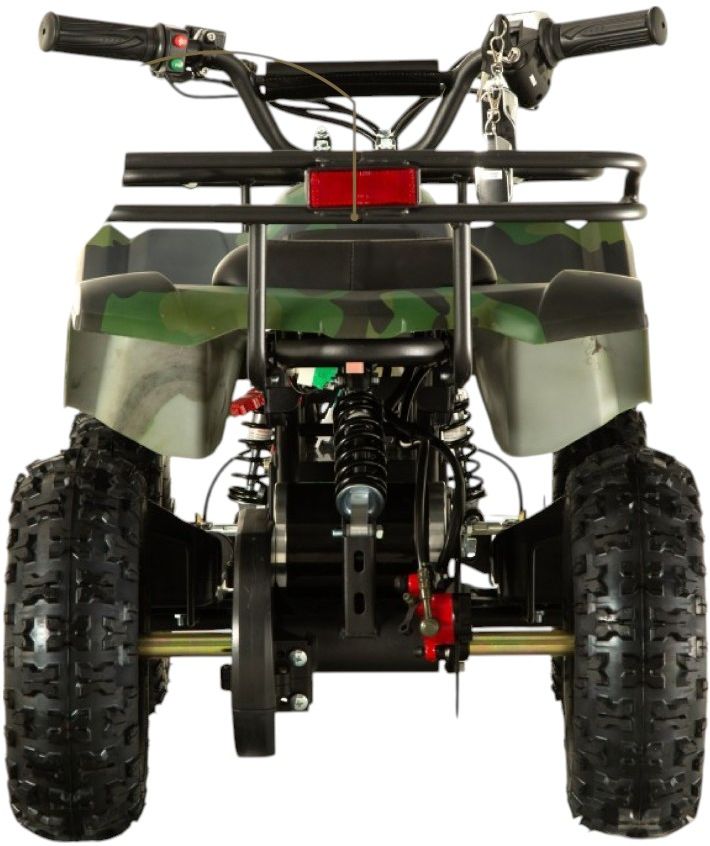 Детский электроквадроцикл RiverToys (TIKI-LUX-GREEN-CAMOUFLAGE) зеленый камуфляж