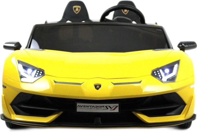 Детский электромобиль RiverToys Lamborghini Aventador SVJ (A111MP) желтый