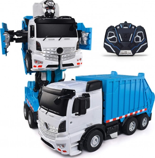 Радиоуправляемый робот JiaQi трансформер мусоровоз (TT676)