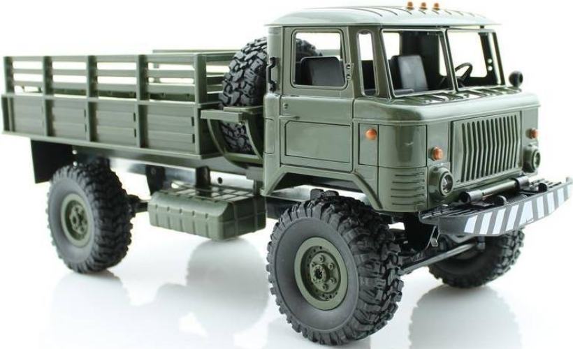 Радиоуправляемая модель WPL грузовая машина Газ 66 (1к16) зелёный