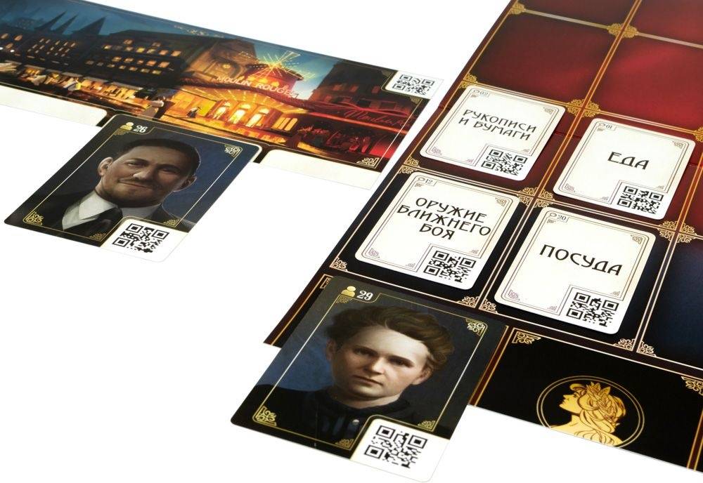 (EU) Настоьная игра Hobby World Место преступления: Прекрасная эпоха