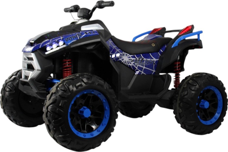 Детский электромобиль RiverToys (Z999VO) (синий спайдер)