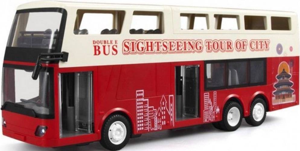 Радиоуправляемая модель Double Eagle E640-003 двухэтажный автобус  (1к18)
