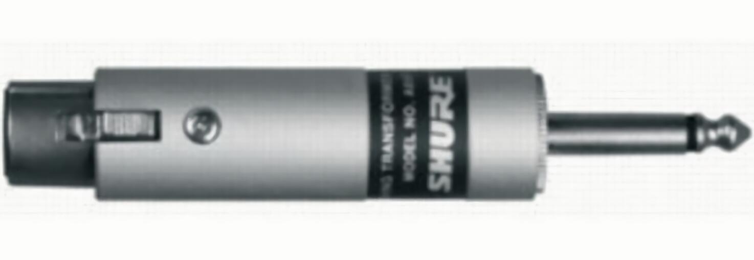 

(EU) Трансформатор согласования Shure A85F, XLR F - 1/4" M, 24 дБ