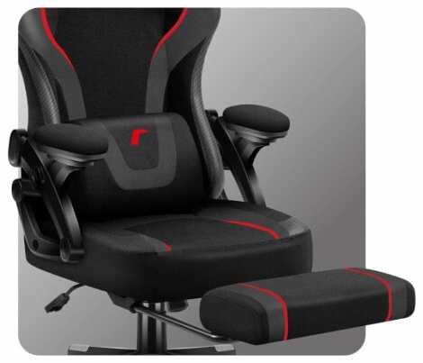 (EU) Игровое кресло Huzaro HZ-FORCE 4.6 CARBON, 273674523, Чёрное