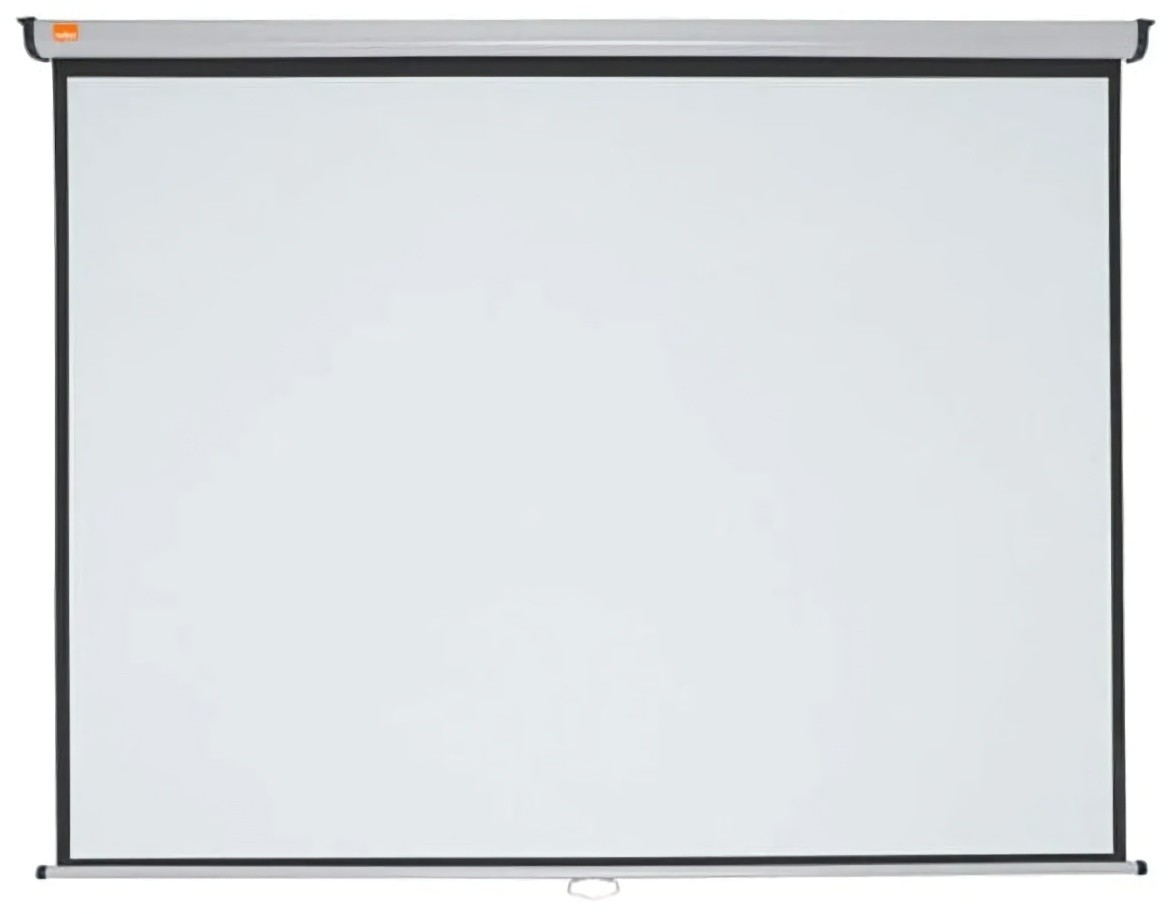 (EU) Проекционный экран NOBO 1902392W (настенный рулонный, 16:10, 175x109 см), Белый