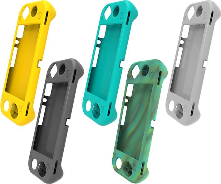 Силиконовый защитный чехол DOBE для Nintendo Switch Lite (зеленый) (TNS-19099)