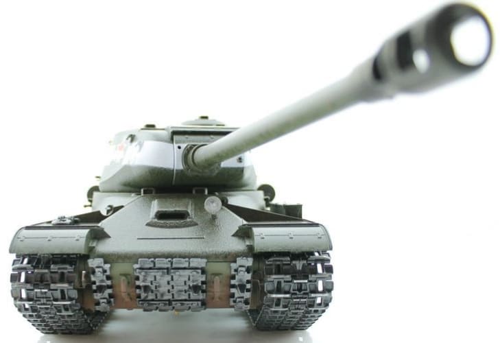 Радиоуправляемый танк Taigen 1/16 ИС-2 модель 1944, СССР, зеленый, (для ИК боя) V3.0 2.4G RTR, TG3928-1G-IR-BOX3.0