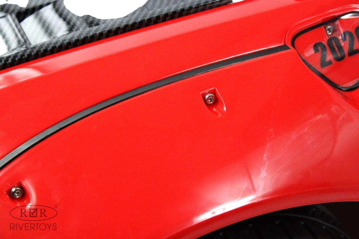 Детский электромобиль RiverToys (G007GG-RED) красный