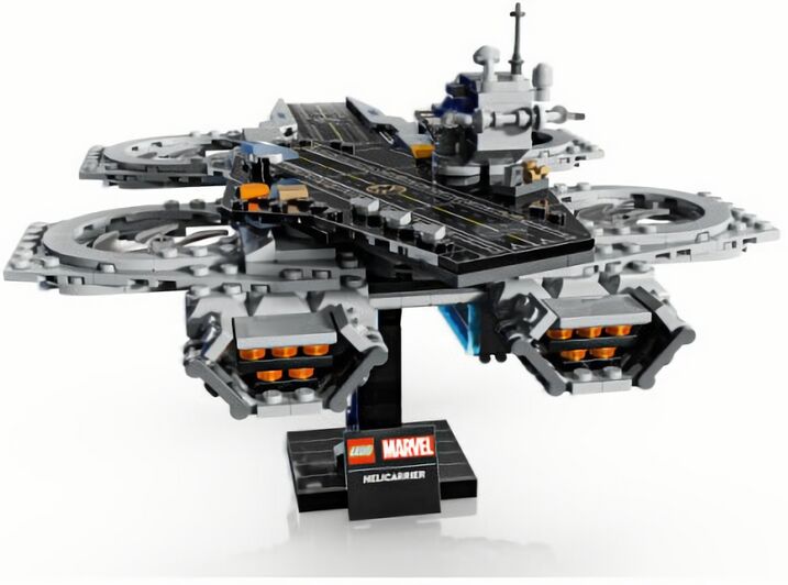 (EU) Игрушка-конструктор LEGO Marvel Геликарриер Мстителей (76295)