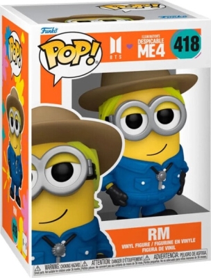 (EU) Фигурка Funko POP! BTS Despicable Me 4: RM (418)