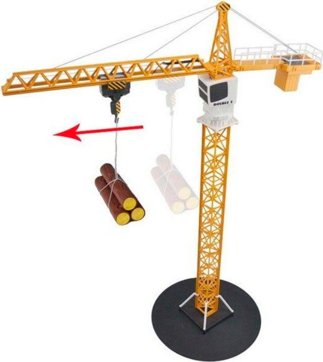 Радиоуправляемая модель Double Eagle башенный кран  (1к20) (E563-003)