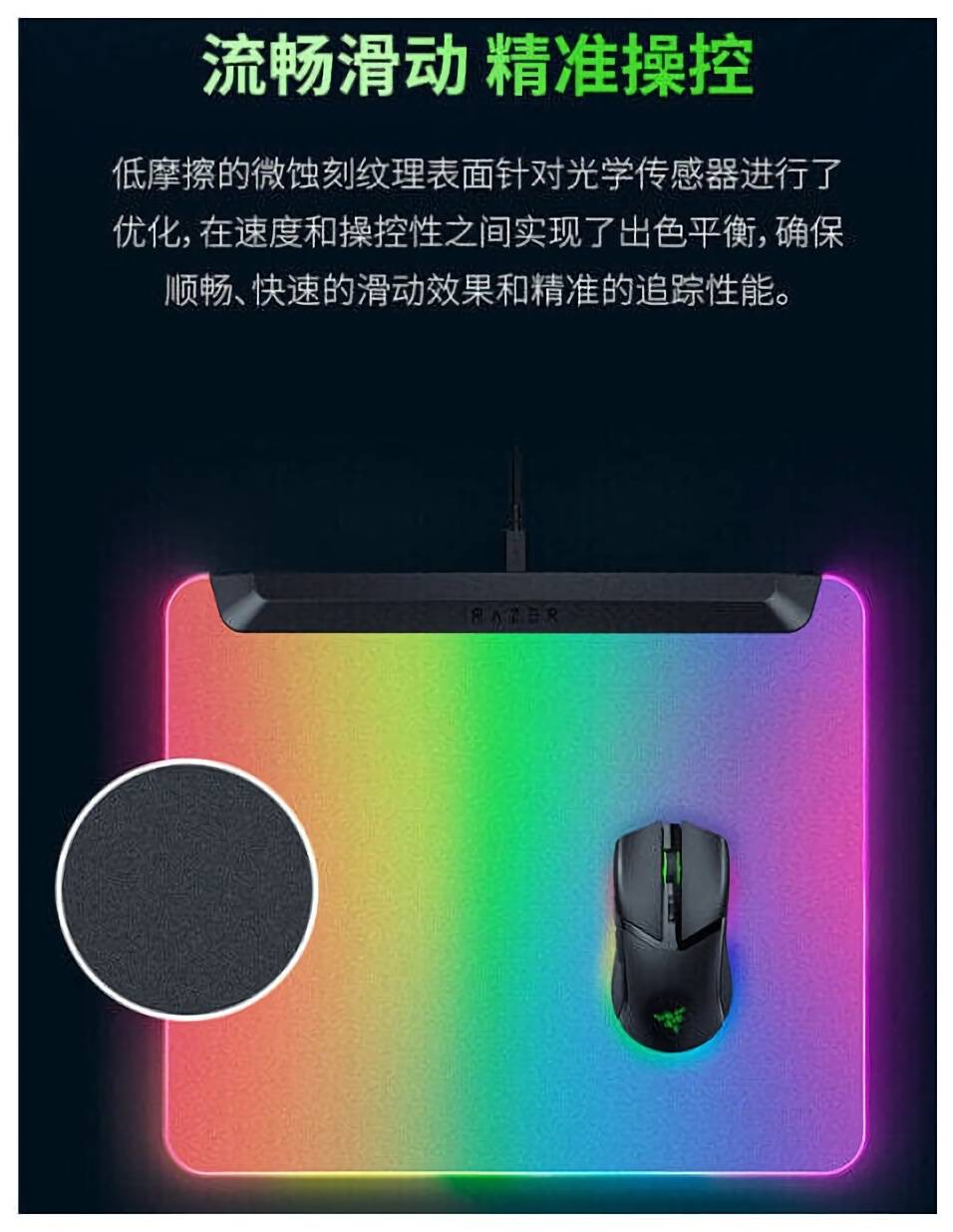 (EU) Игровой коврик для мыши Razer Firefly V2 Pro